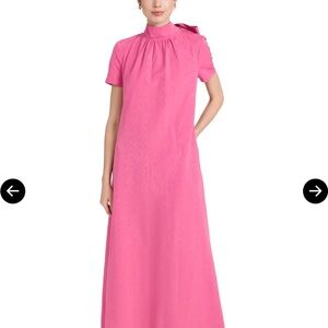 STAUD Ilana Pink Maxi Dress
